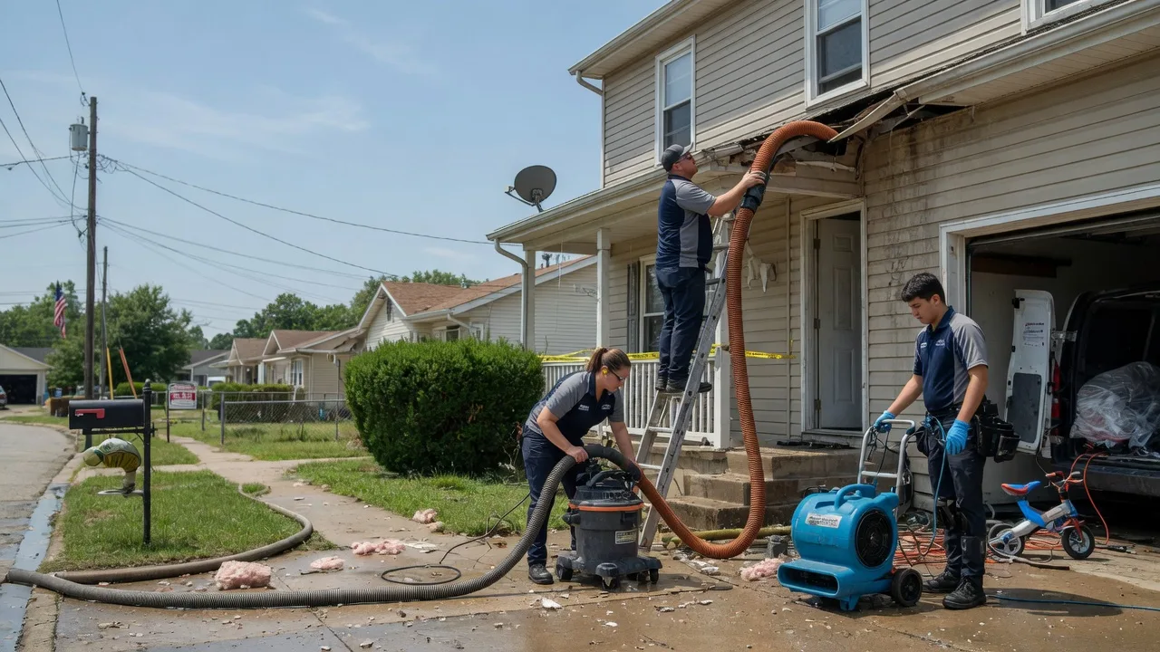 Water Damage Restoration in Flanagan, IL near me